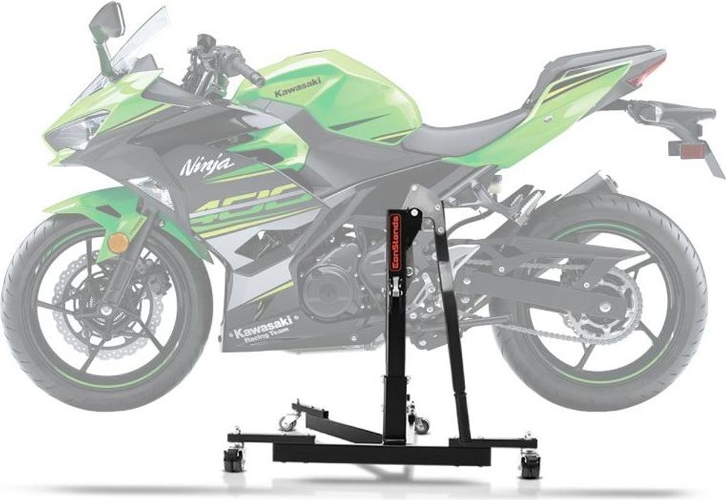 CS Power Evo-Zentralständer für Kawasaki Ninja 400 18-20 Schwarz