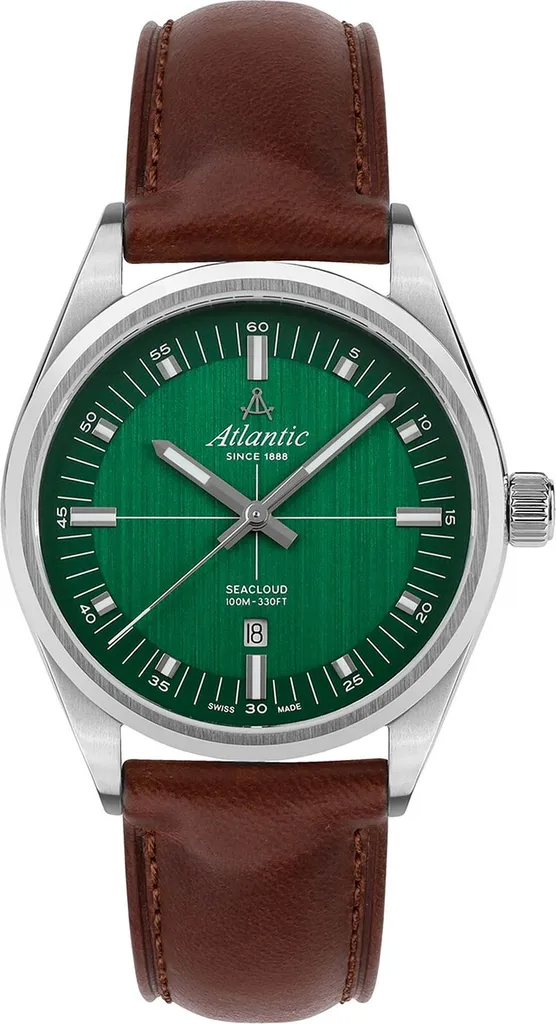 Montre homme élégante pour le bureau et le sport Atlantic Seacloud