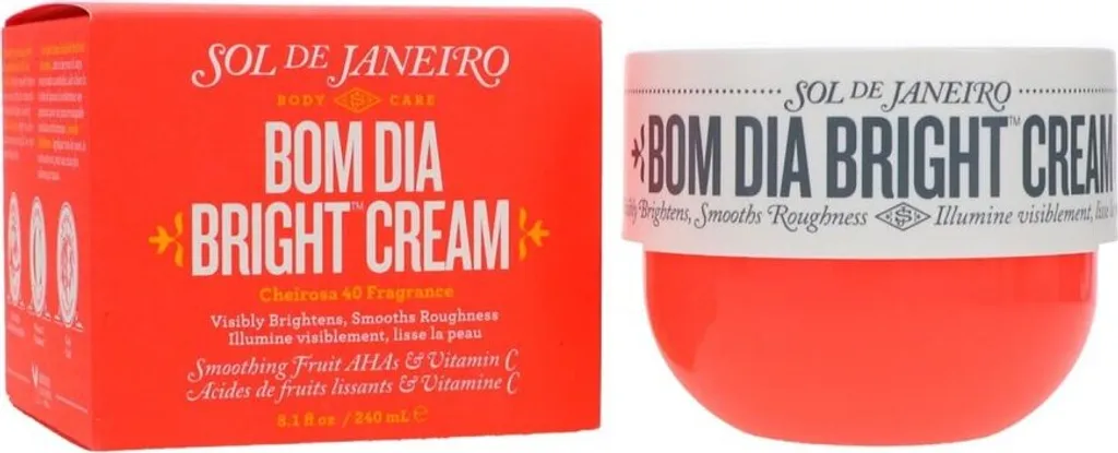Soin Corps Exfoliant Bom Dia Bright 240ml pour Prévenir les Poils Incarnés