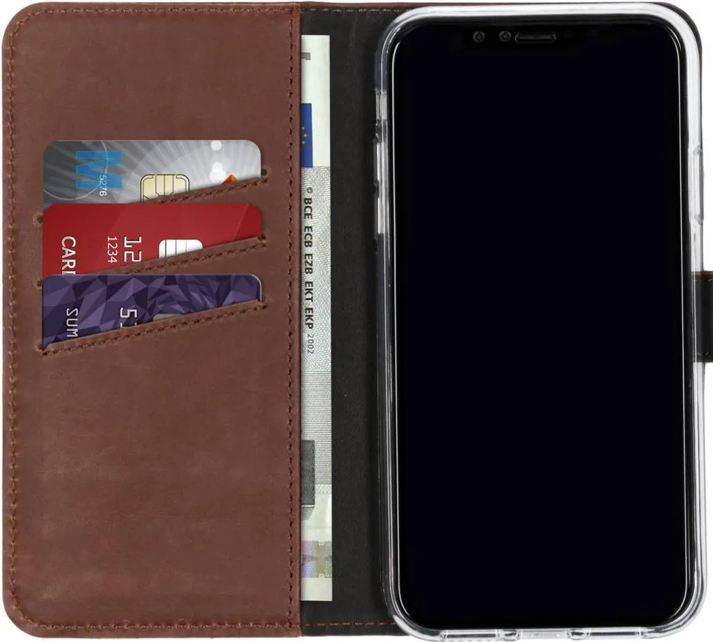 Custodia Selencia iPhone XR Pelle Marrone - Look Premium & Wallet