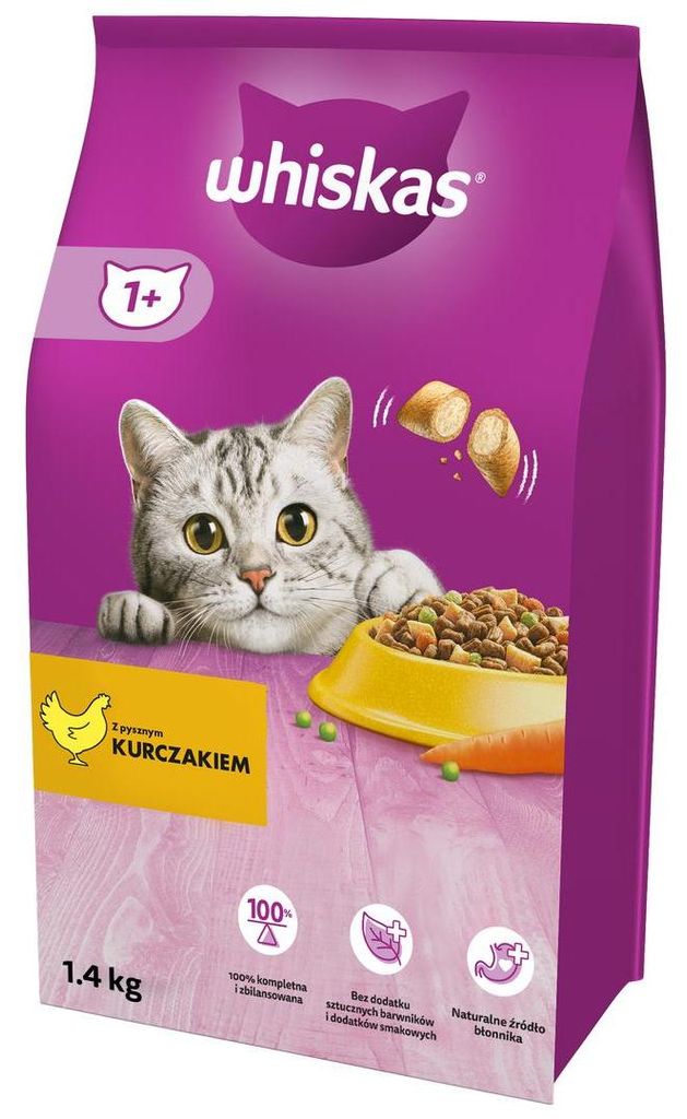 Whiskas Kurczak dla kota 1,4 kg Produktbild 