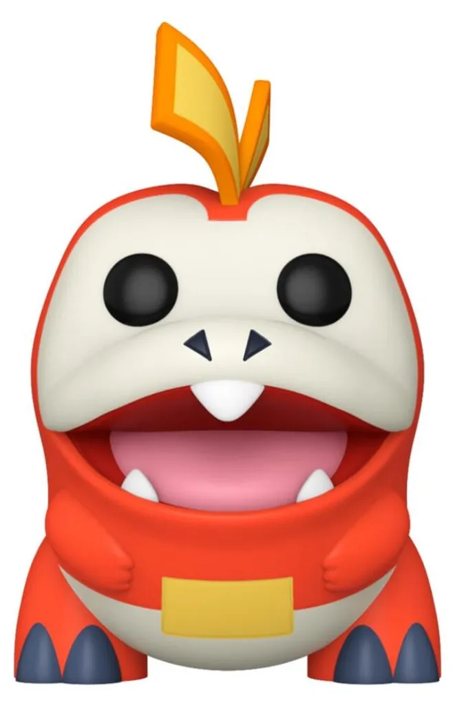 Cadeau Enfant Pokémon Figurine Chochodile Krokel pour Déco et Jeu 10cm