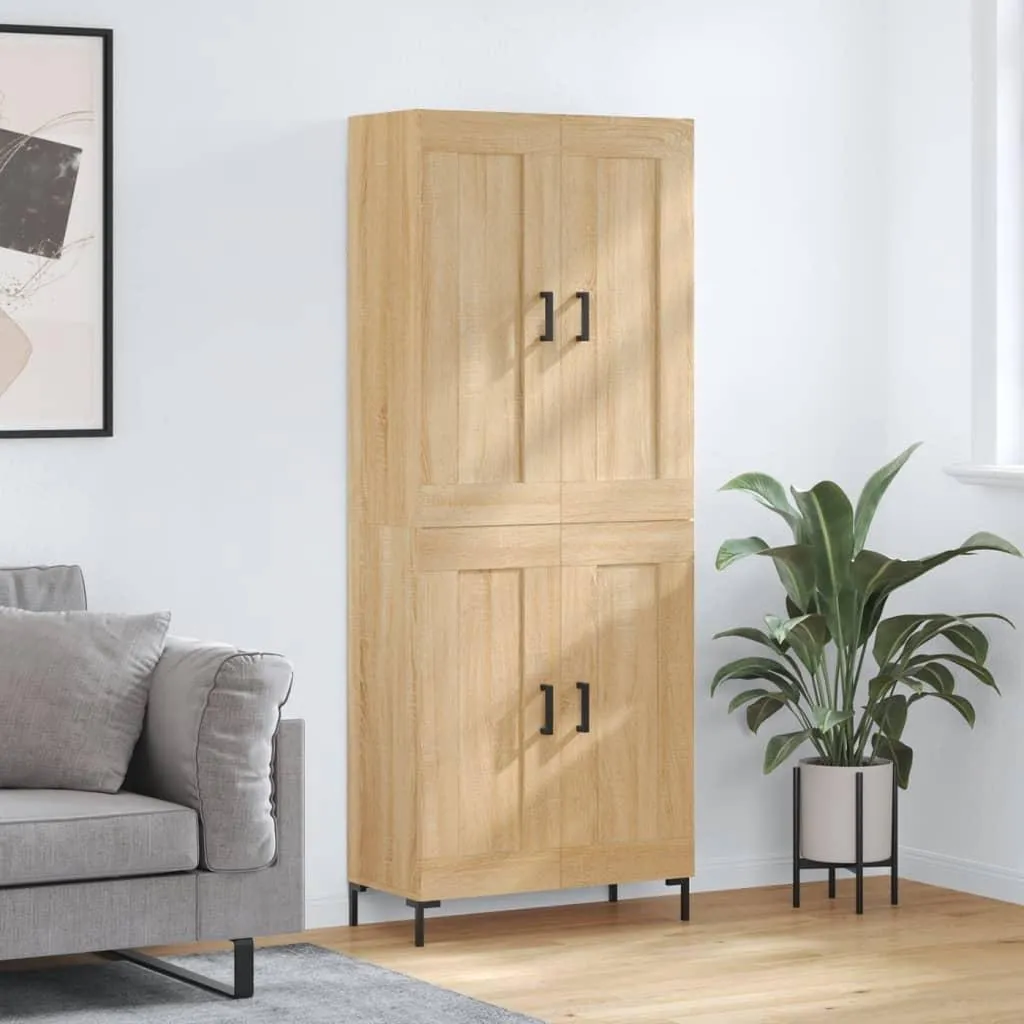 Credenza Componibile Rovere Sonoma 180cm | Mobile Multiuso vidaXL