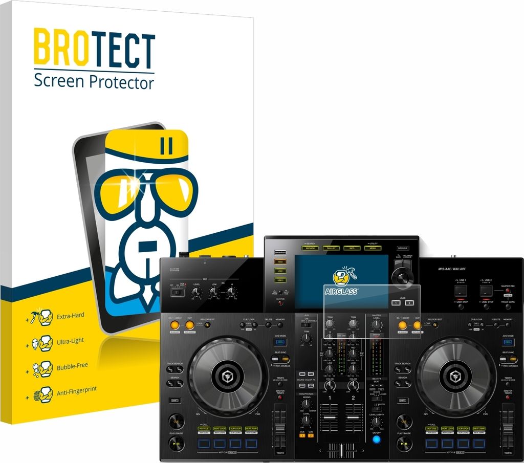 BROTECT Schutzglas für Pioneer XDJ -RR Schutzfolie Panzer Folie Glas Display Schutz klar