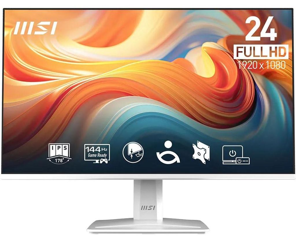 MSI Pro MP243W E14, 60,5 cm (23.8"), 1920 x 1080 px, Full Obrázek produktu 
