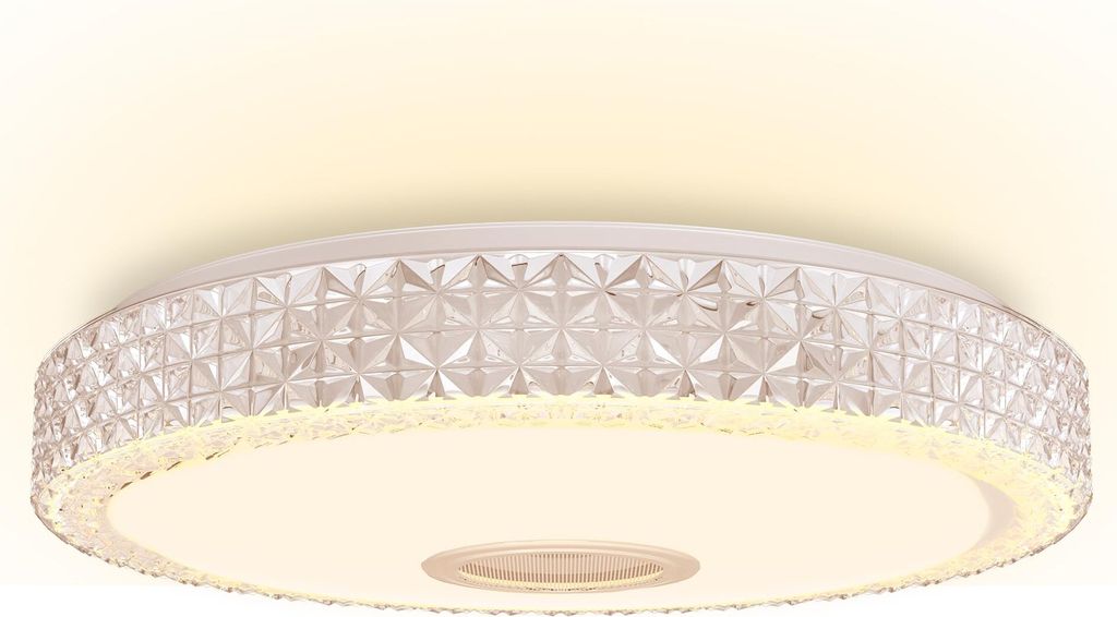 JOIEYOU 48W LED lampa sufitowa Ściemnialna z głośnikiem Zdjęcie produktu 