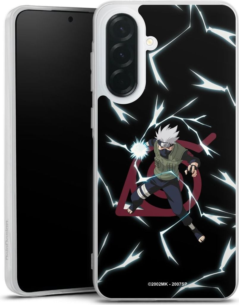 DeinDesign Handyhülle für Samsung Galaxy A36 5G Silikon Hülle Case Smartphone Schutzhülle Naruto Shippuden Offizielles Lizenzprodukt Kakashi