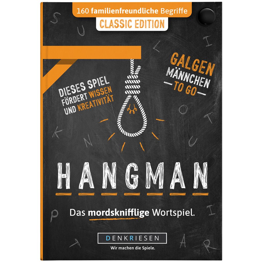 Hangman Classic Edition Galgenmännchen to go