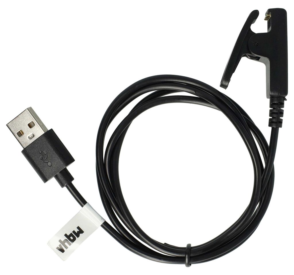 vhbw USB Ladekabel kompatibel mit Garmin Forerunner 630, Produktbild 