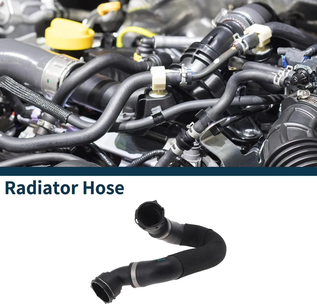 Tuyau Radiateur en Caoutchouc Renforcé 4M0122101L pour Audi Q7 3.0L