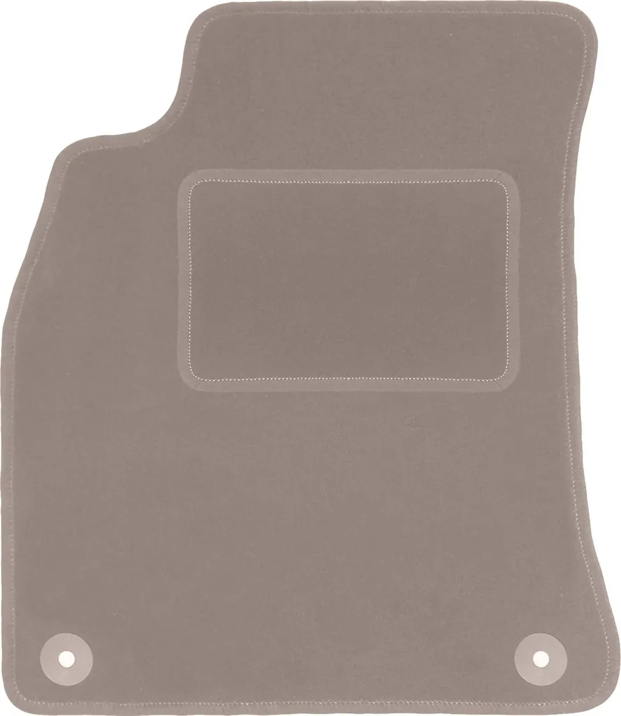 Tappetino Audi A4 B8 Beige Pulizia Facile | Velluto su Misura 07-15