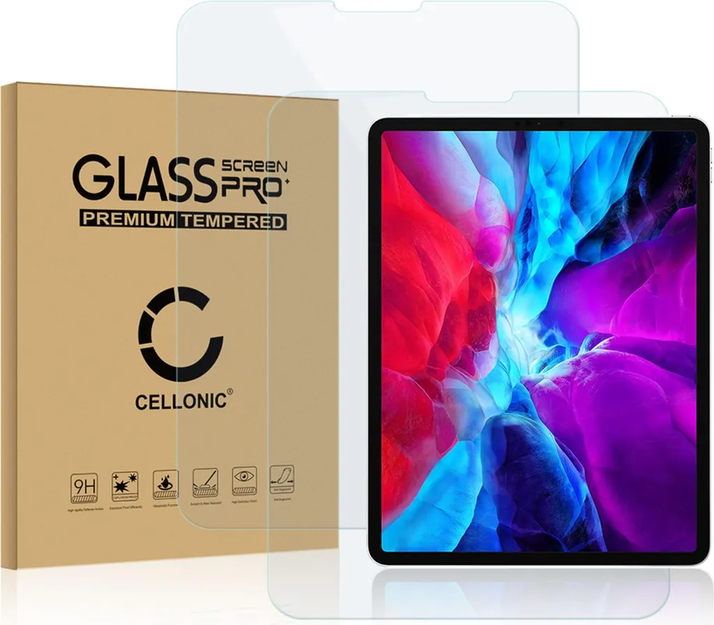 Film Protection Écran en Verre iPad 12,9 pouces 2020 Case-Friendly