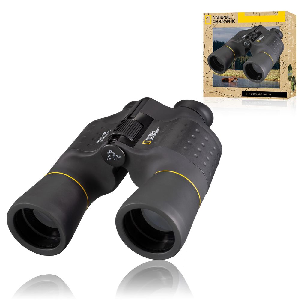 National Geographic 10x50, Porro, 10x, 5 cm, Schwarz, 780 g Produktbild 