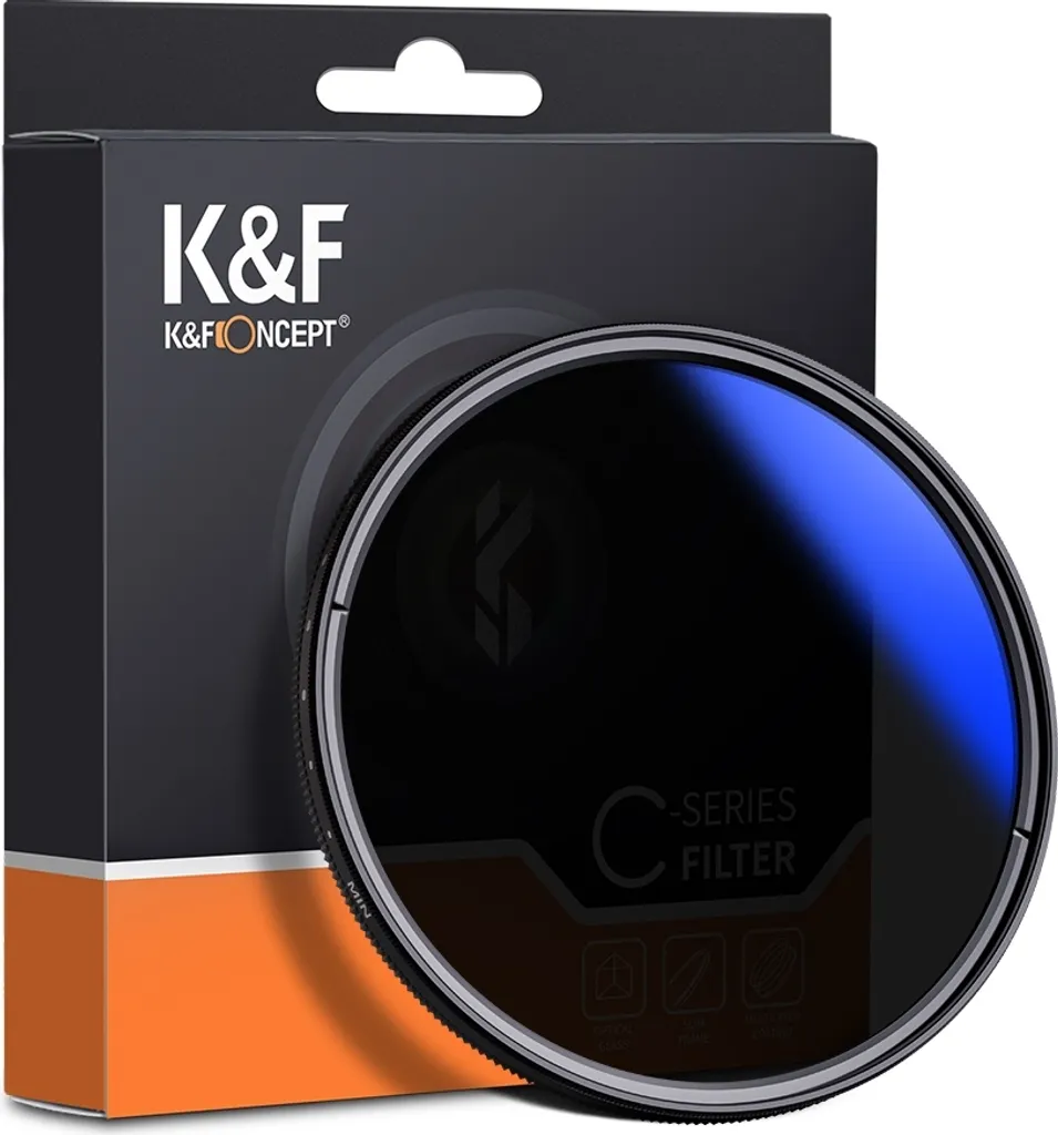 Filtre 55mm ND Variable contre la Surexposition et pour Vidéo Fluide