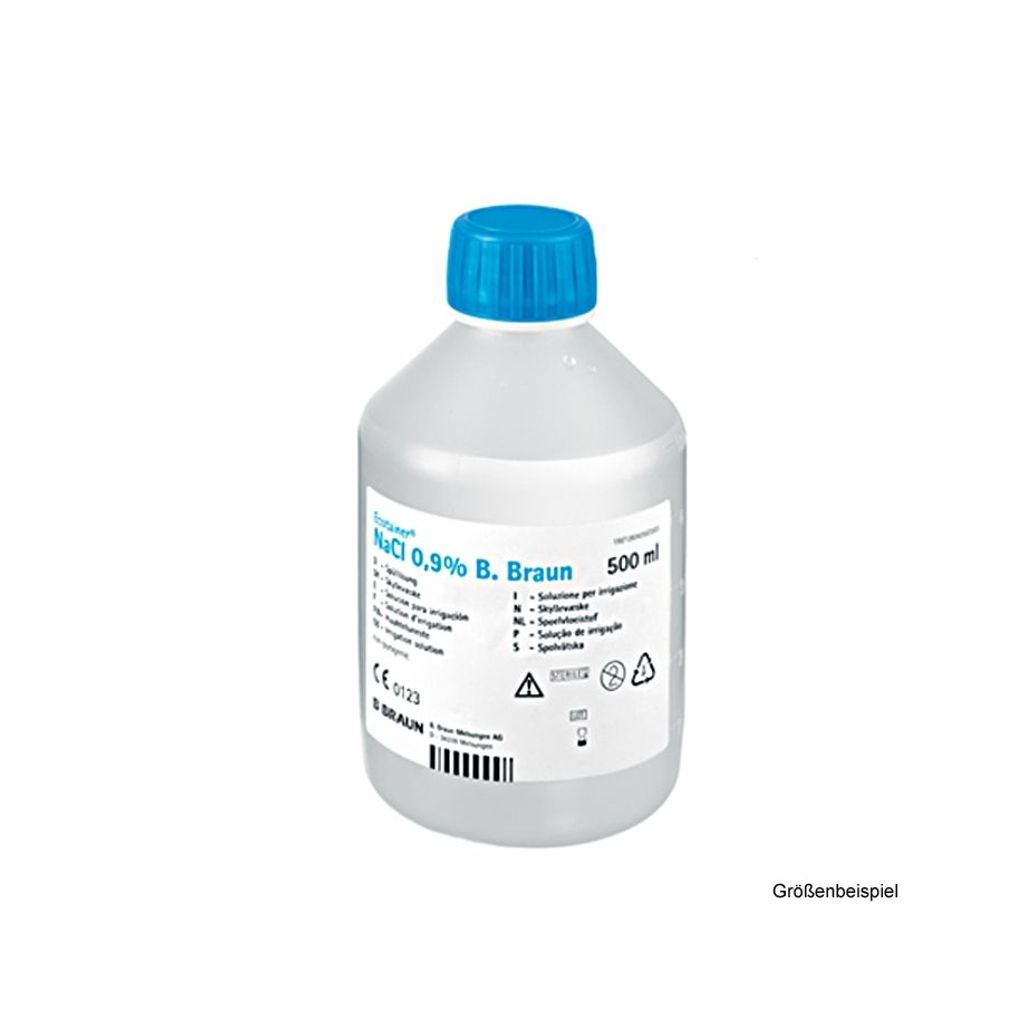 B. Braun NaCl. 0,9 % B. Braun, Solution de rinçage Image du produit 