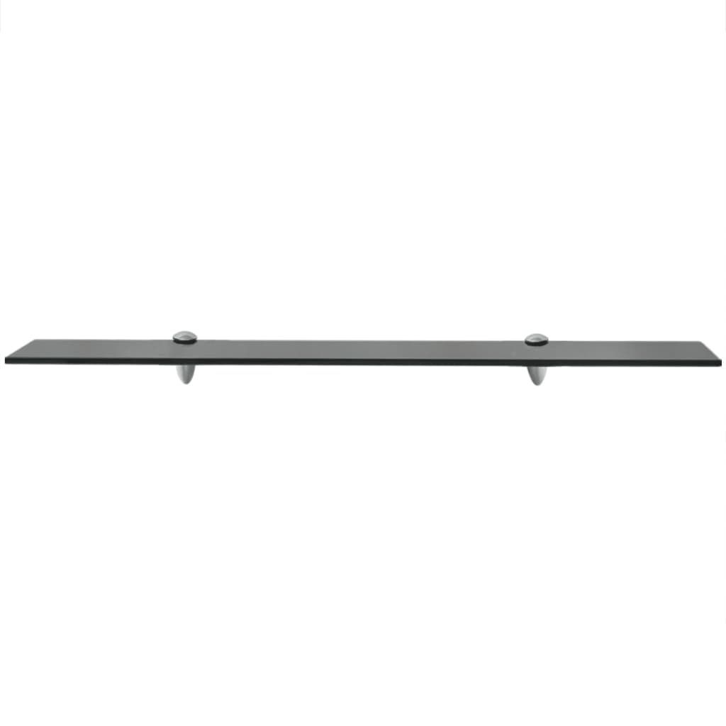 vidaXL Schweberegale 2 Stk. Glas 80x10 cm 8 mm
