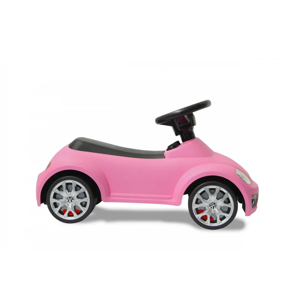 Voiture trotteur VW Beetle rose - Idéal pour apprendre à marcher bébé