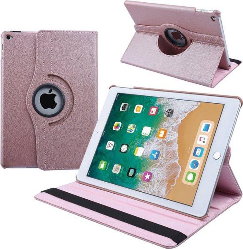 Apple iPad Air 2 L Blauw 360 graden draaibare hoes - Book Case Tablethoes