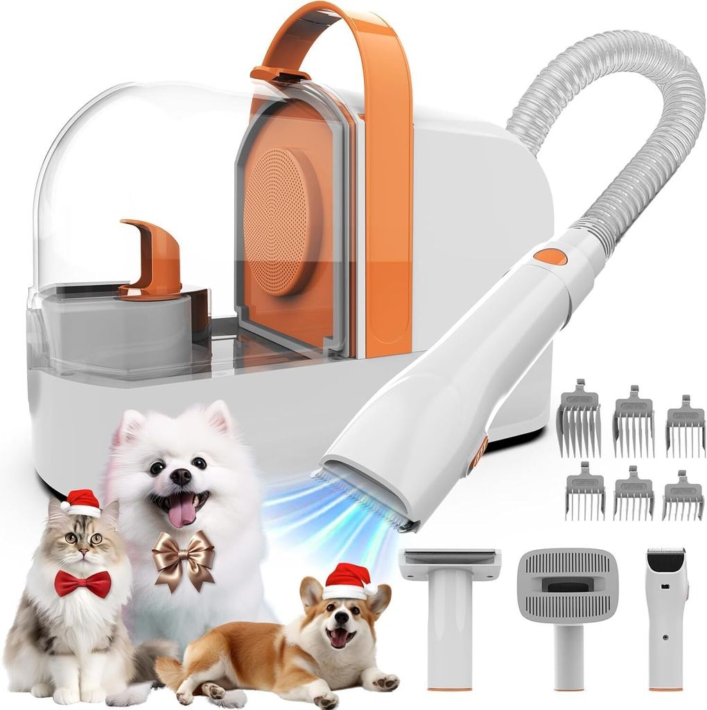 PG10 Hundepflegesauger, Hundepflegeset mit Produktbild 