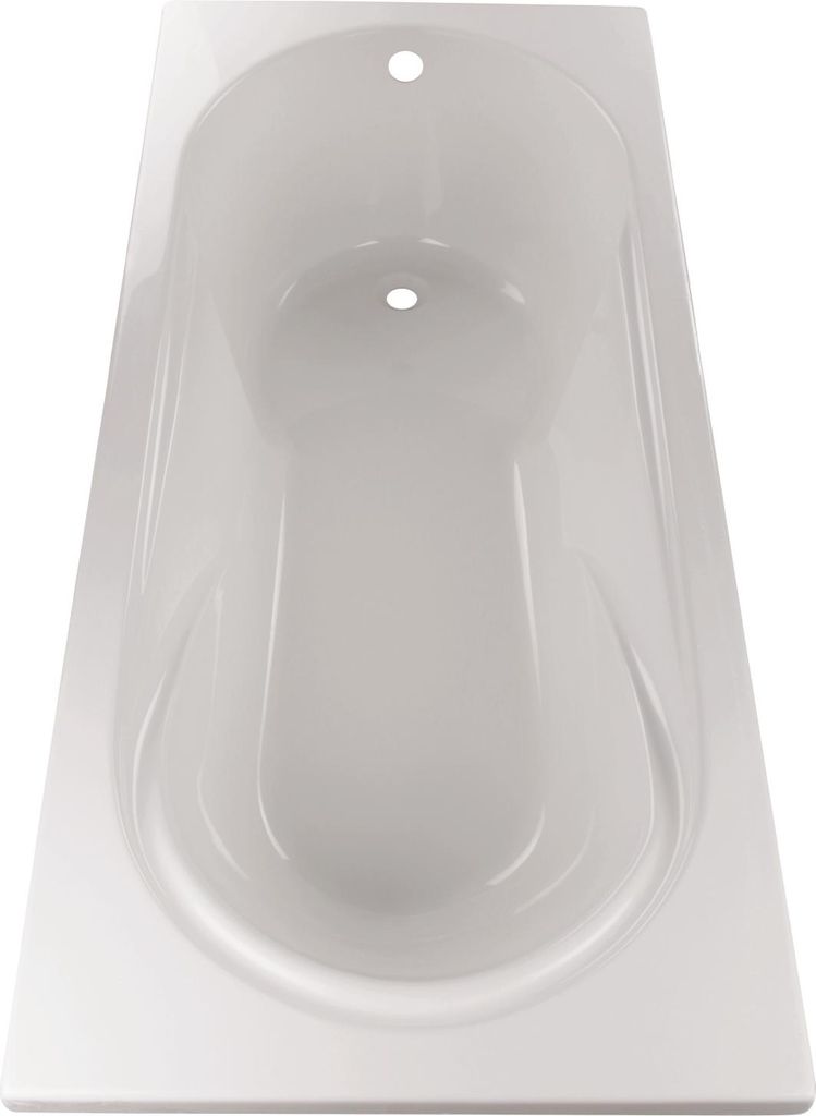 Calmwaters Badewanne mit Dusche Komplettset 180x80 cm mit Wannenträger & Ablaufgarnitur, Acrylwanne Modern Small 2, Duschzone, Set Badewanne kom...