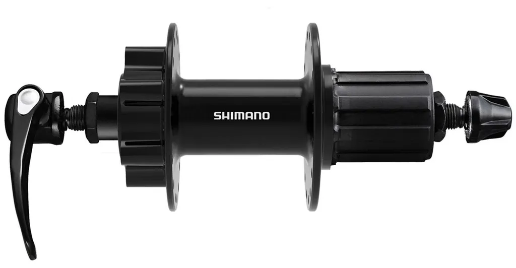 Moyeu arrière Shimano Cues 32 trous pour montage de roue disque 6 vis