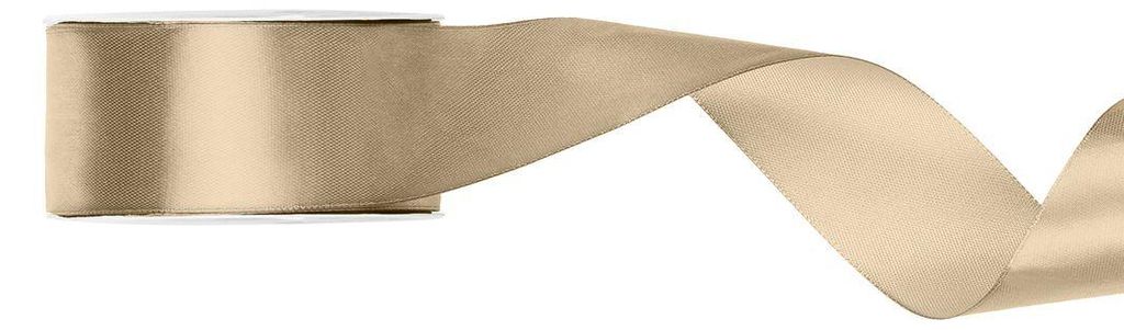 Satijnband, koudgoudkleurig, 38 mm / 25 meter Productafbeelding 