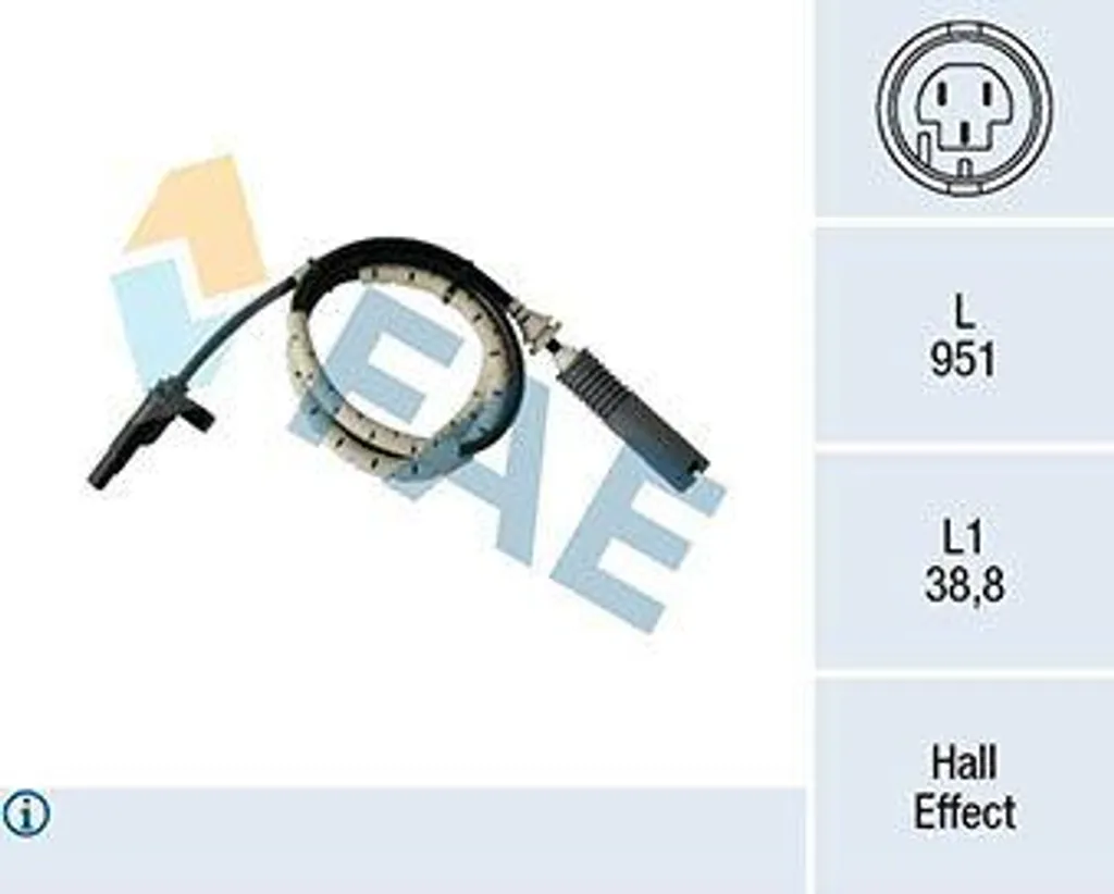 Sensore Velocità Ruota FAE 78185 BMW 1/3 Series OE 34526762476 Offerta