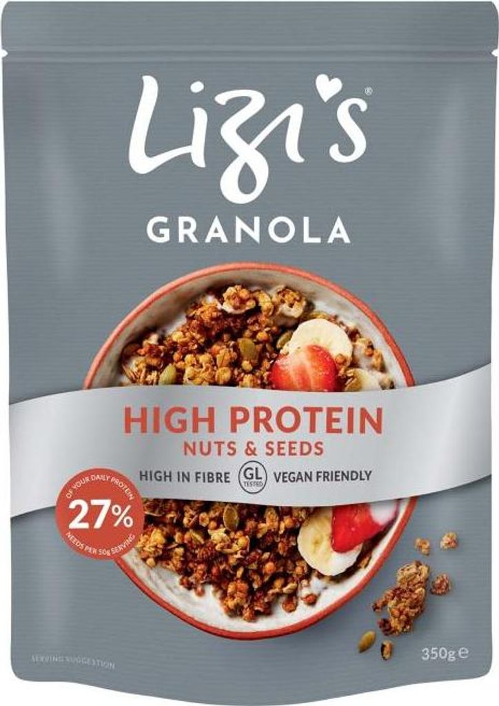 Lizi's Granola High Protein Nuts & Seeds 350g Produktbild 