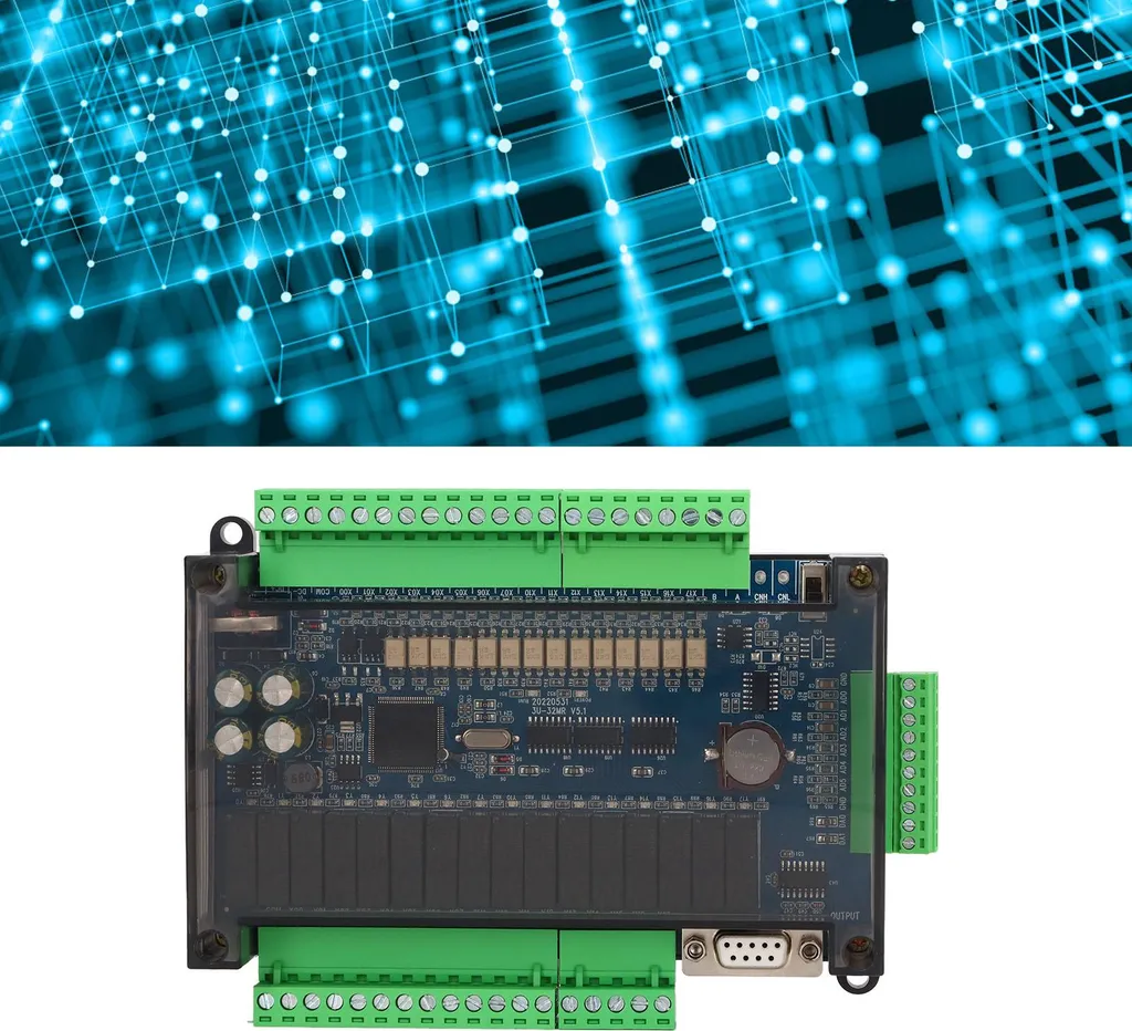 Carte Industrielle SPS 24VCC Module Programmable 6 AD 2 DA RS485 - 12