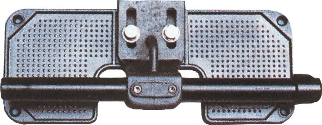 SeaStar Spiegelplatte mit Halterung für Steuerkabel