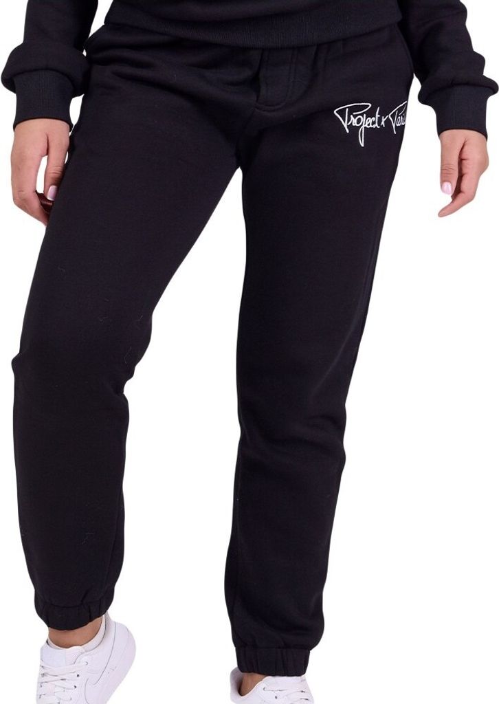 Project X Paris Jogginghose Signature & Stickerei Mann Schwarz