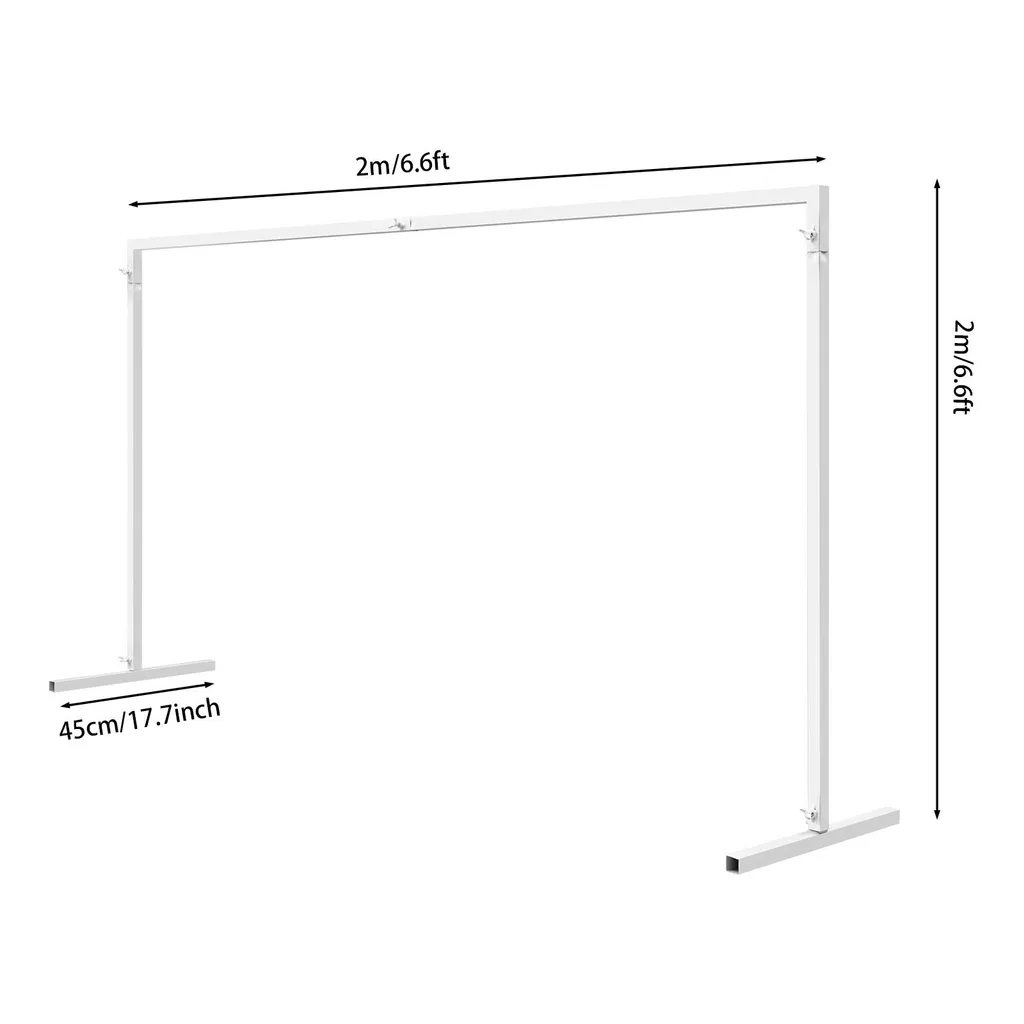 Support de moniteur blanc réglable en hauteur construction robuste L
