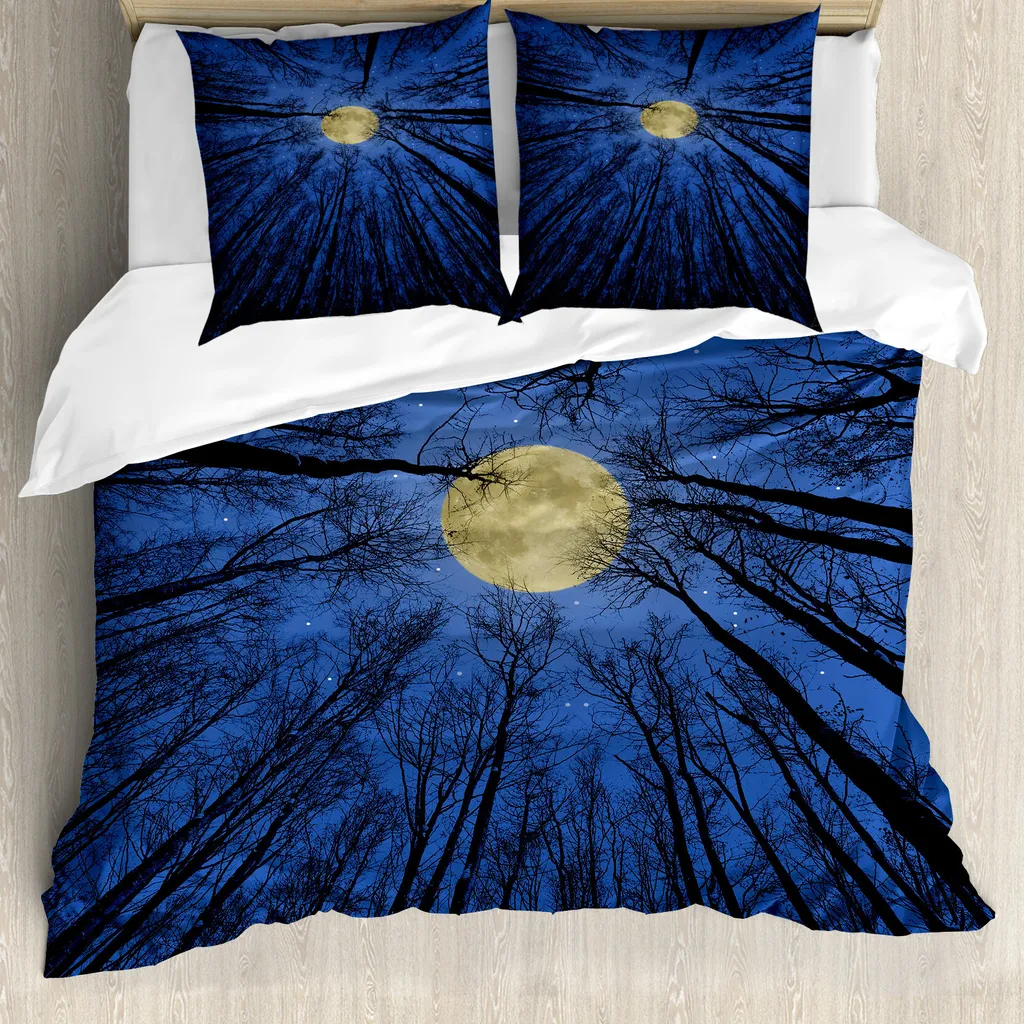Copripiumino Tecnico ABAKUHAUS Antiacaro 155x220 Blu Notte