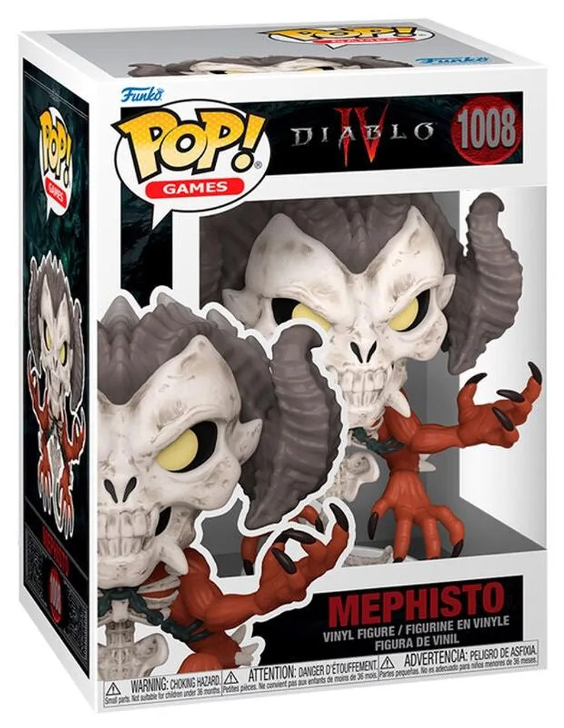 Figurine Diablo IV Méphisto stable de 15 cm statuette sans défaut