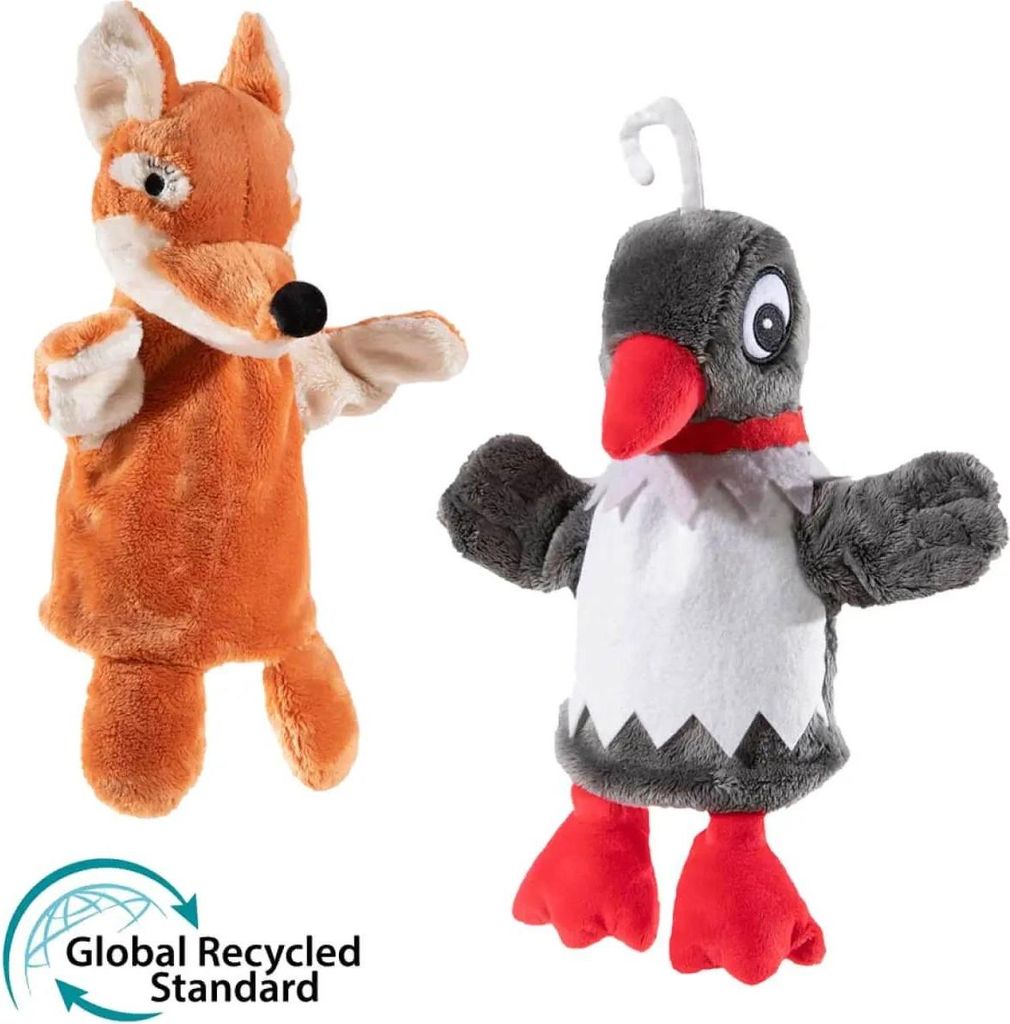 Sandmann GRS Handpuppen-Set Frau Elster & Herr