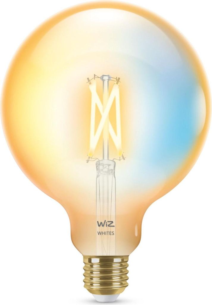 WiZ Lampadina a filamento ambra 50 W G125 E27 Immagine del prodotto 