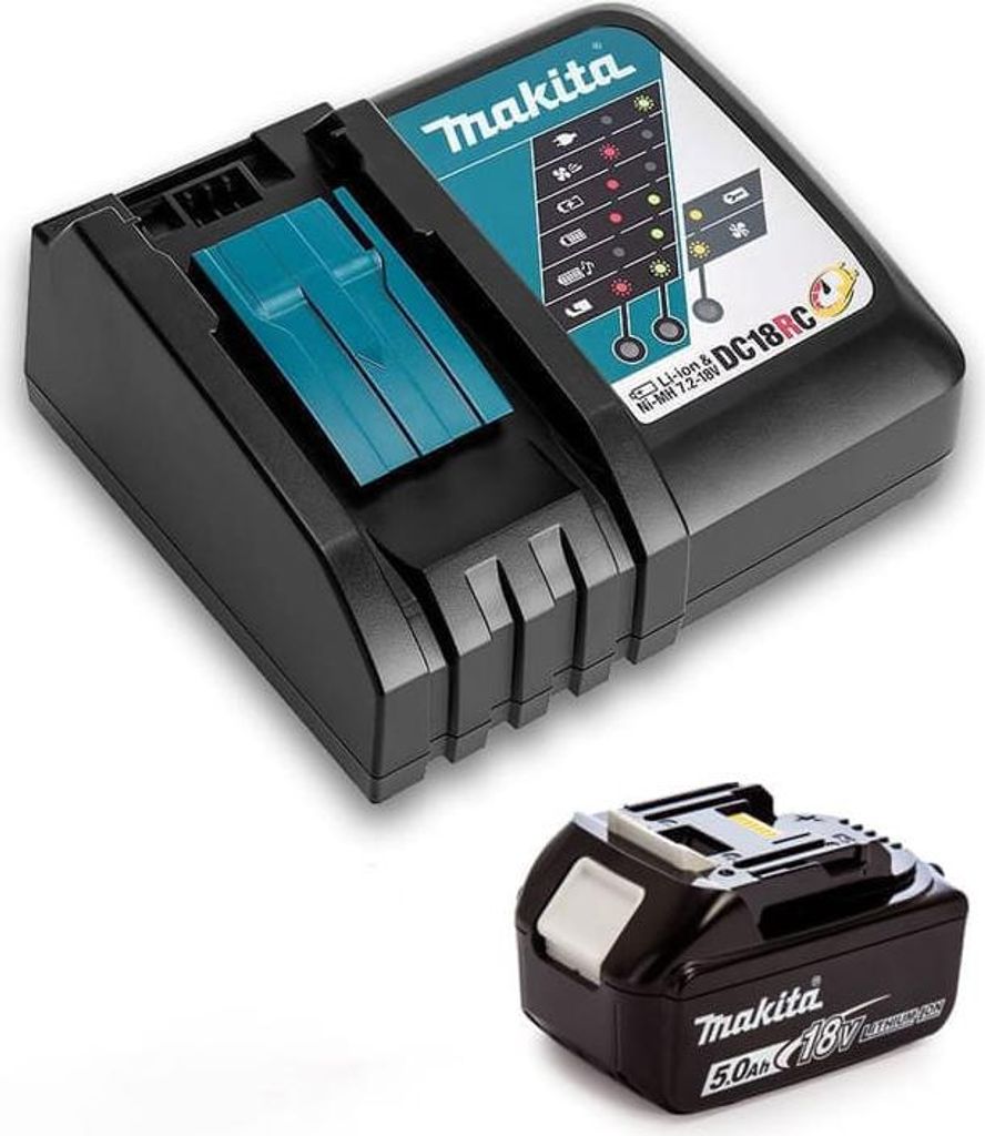 Makita Power-Set 1x Chargeur rapide DC 18 RC + 1x Batterie Image du produit 