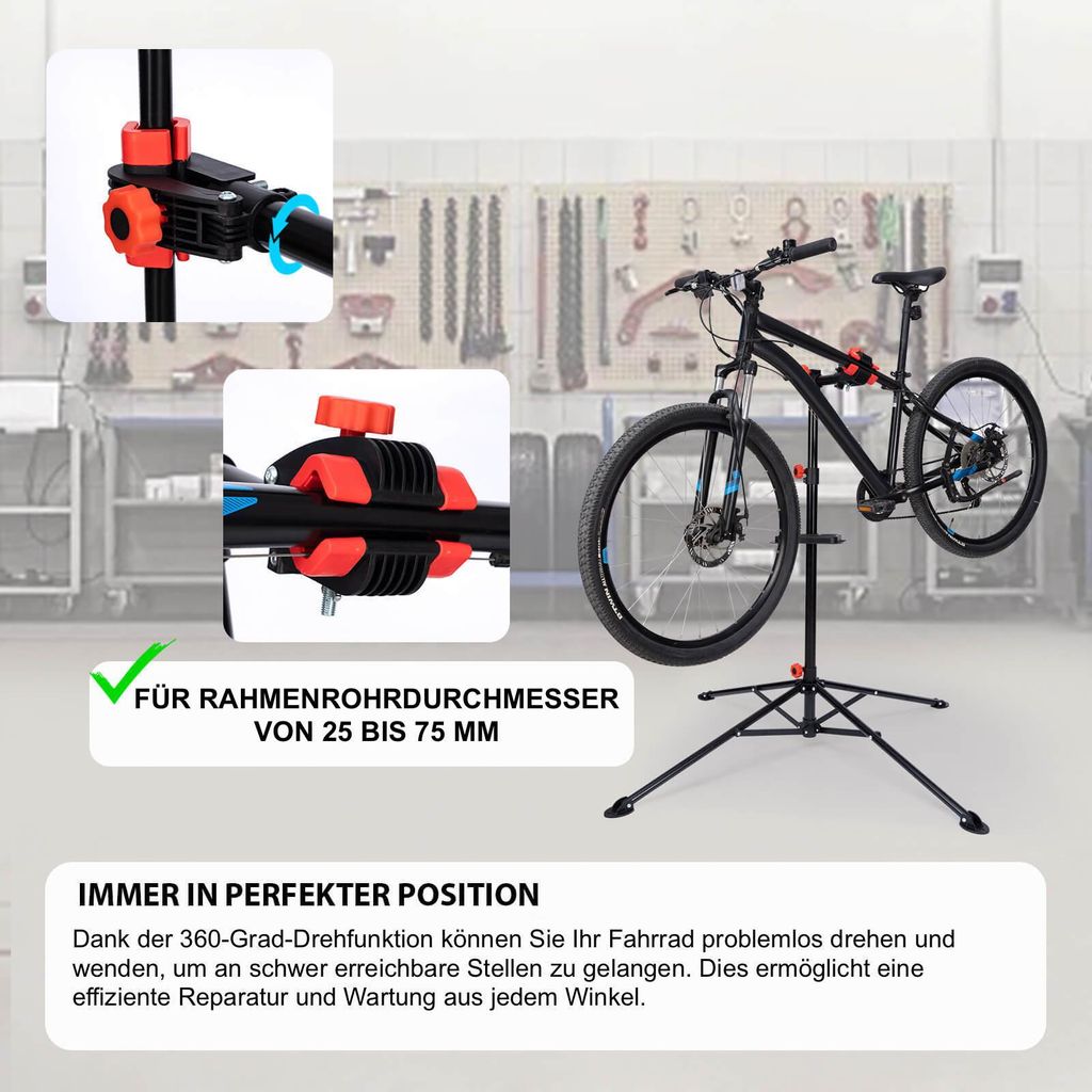 DanDiBo Montagestnder Fahrrad Fahrradmontagestnder