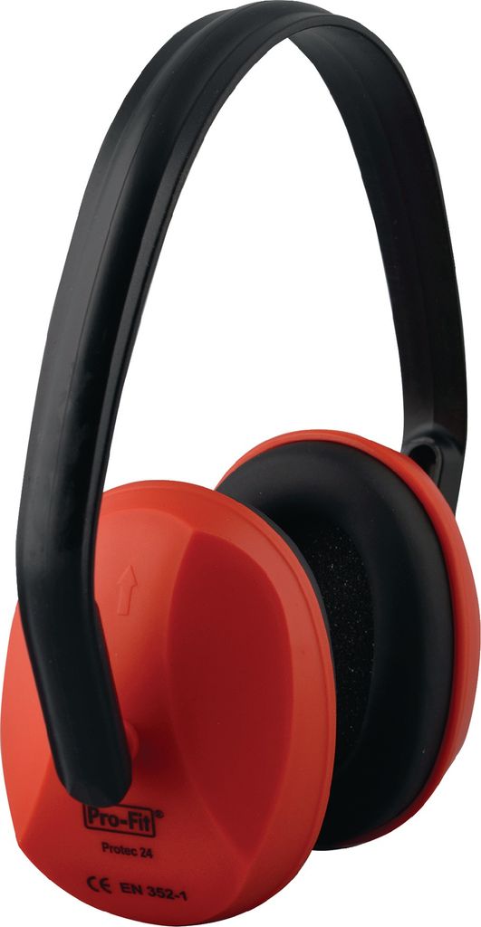 Cuffie Mute ACE EN 352-1 - Paraorecchie Per Lavoro E Tiro, SNR 32 DB, Rosso - Foto 5