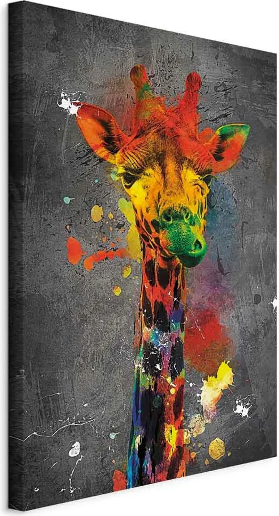Quadro Verticale Animali 40x60 - Stampa su Tela Moderna per Interni