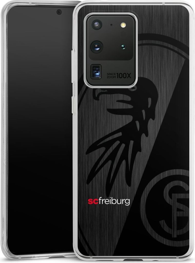 DeinDesign Handyhülle für Samsung Galaxy S20 Ultra 5G Silikon Hülle Case Smartphone Schutzhülle Metallic Look Offizielles Lizenzprodukt SC Frei...