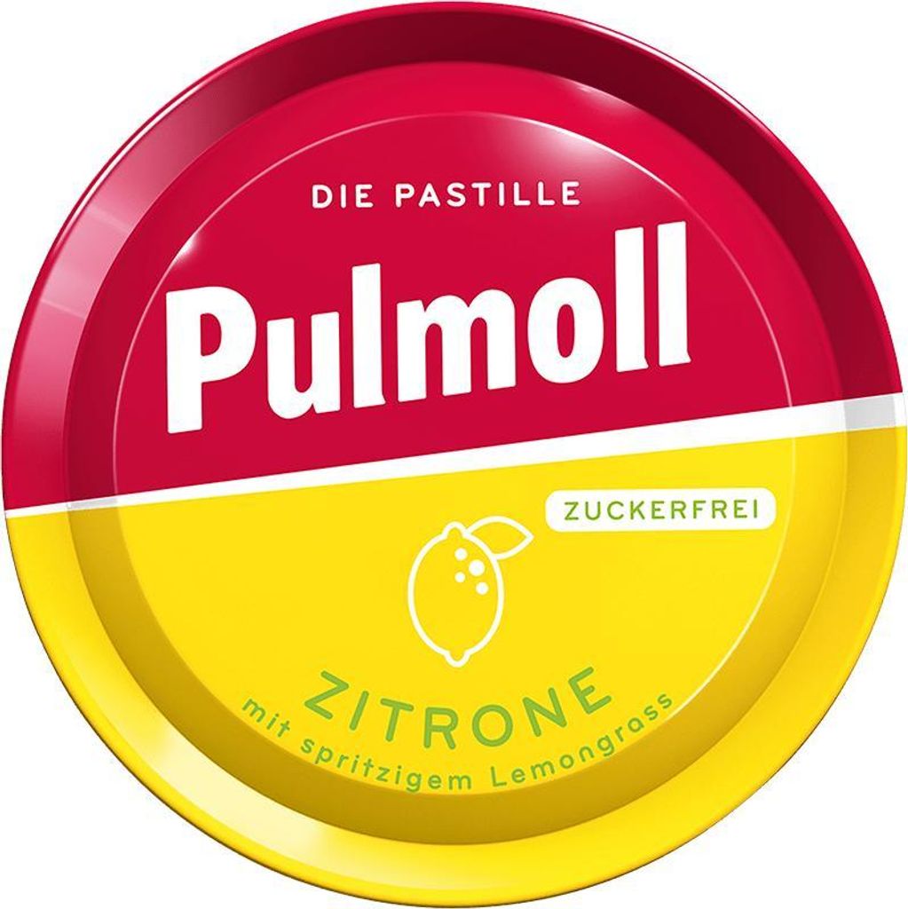 Open Food Pulmoll Zitrone Zuckerfrei - Pulmoll - 50 g, Produktbild 