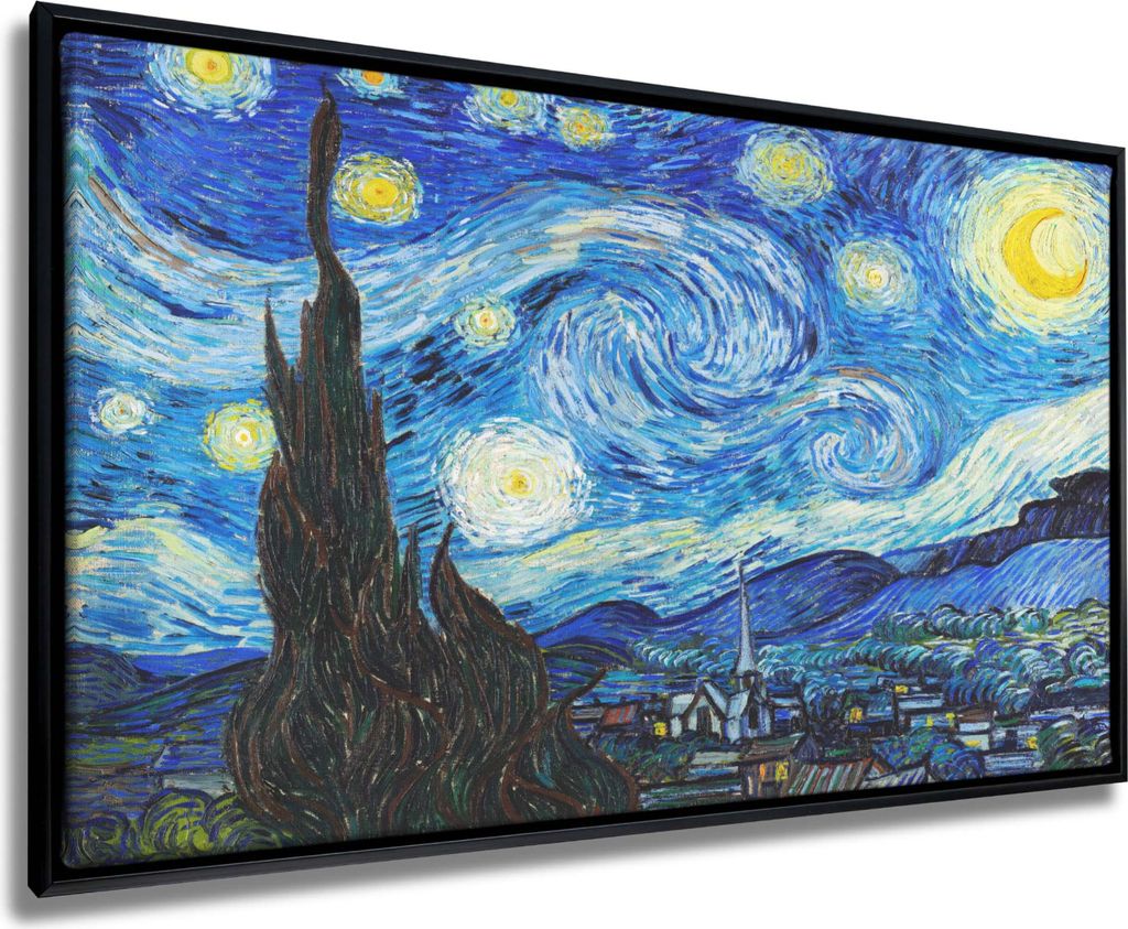 Obraz na płótnie w czarnej ramie Vincent Van Gogh Zdjęcie produktu 