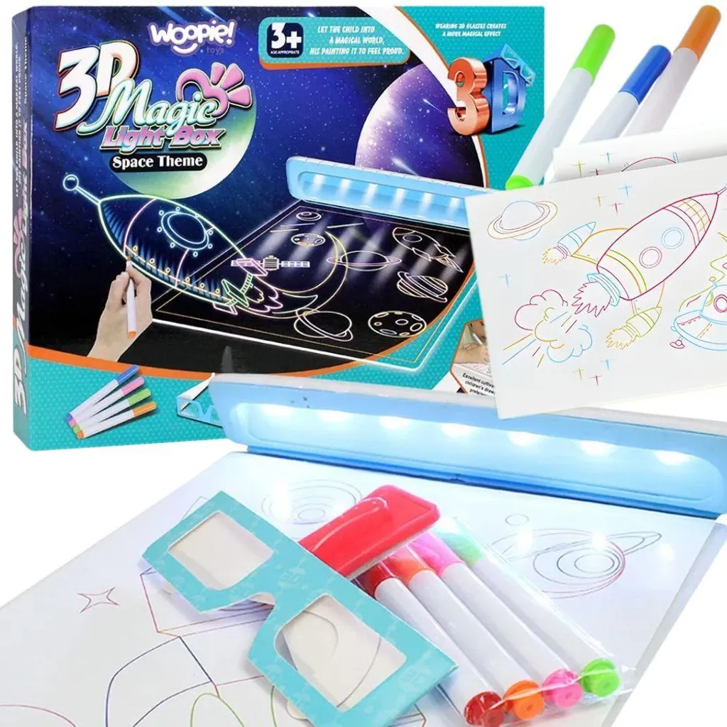 Tableau magnétique 3D Woopie : fini les dessins ternes sans relief