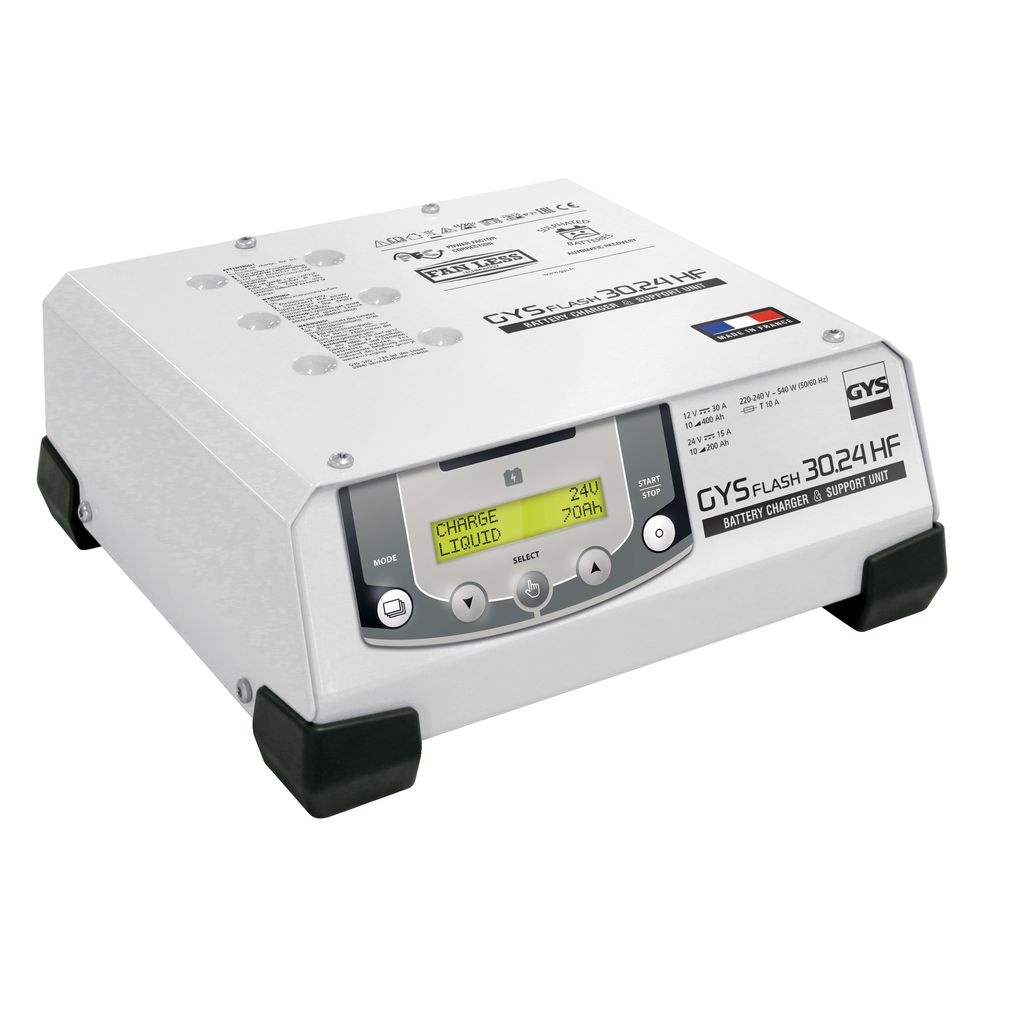 GYS Autobatterie Ladegerät Batterieladegerät 230 6-12 24V 30A Max 500W für KFZ LKW Motorrad 029231