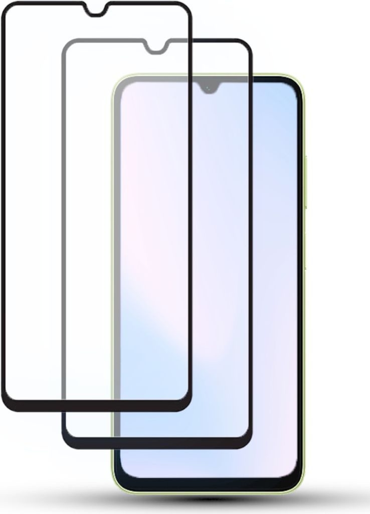 2-Pack Samsung A05S Displayschutzfolie aus 9H gehärtetem Glas