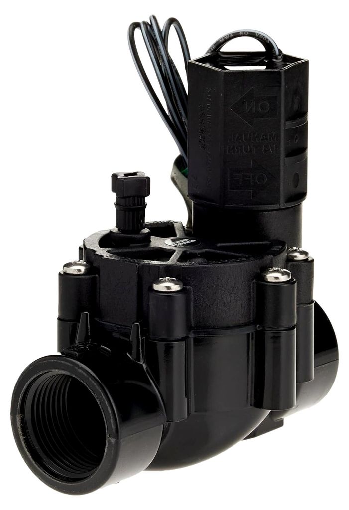 RainBird 100-DV 1 Zoll I.G. Magnetventile, Schwarz, 13 x 10 x 7 cm