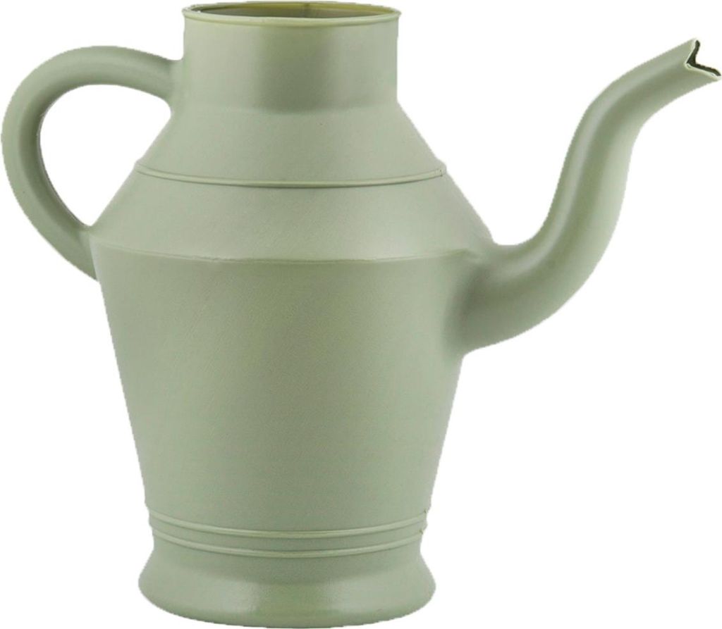 Esschert Design Pflanzengieskanne - olivgrun - Kunststoff - 2 L