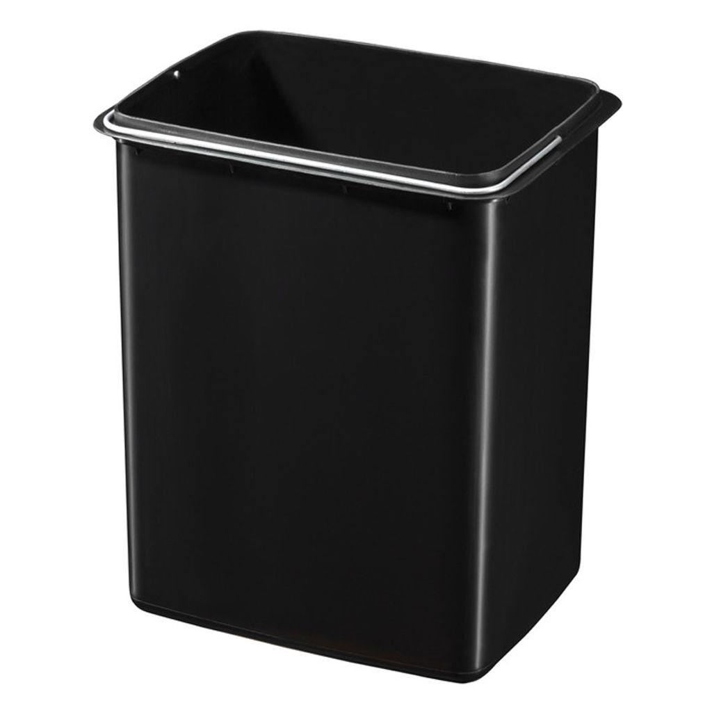 Hailo Inneneimer 17l aus Kunststoff schwarz für Trento Öko Produktbild 