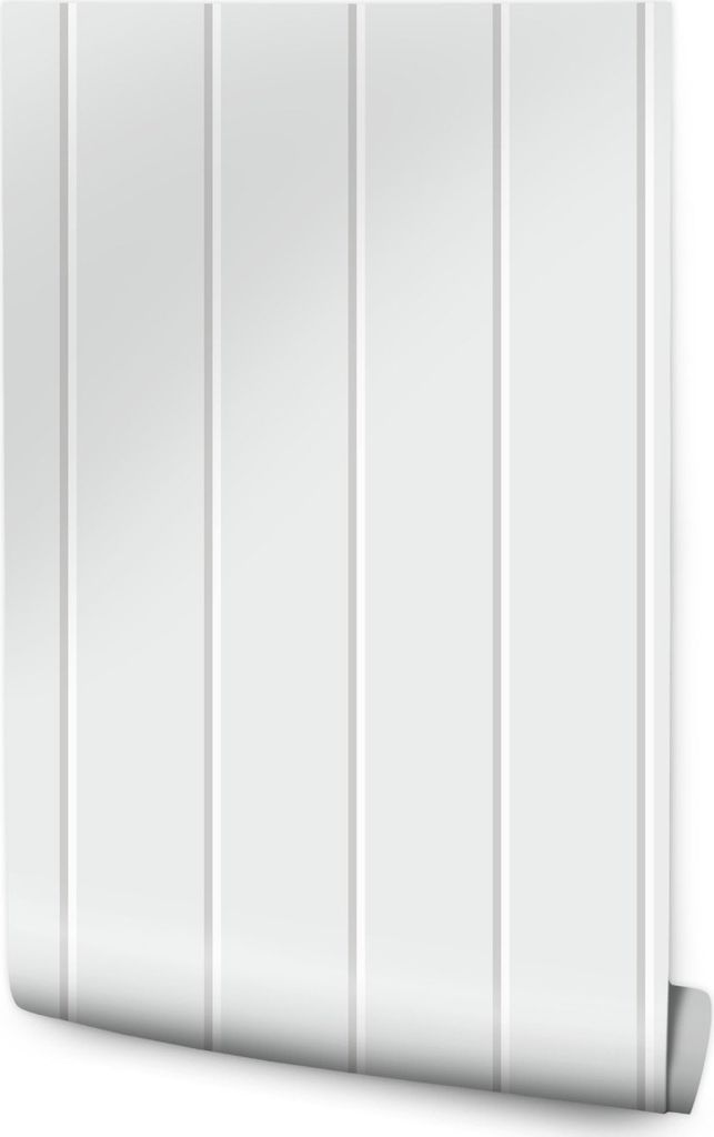 Tapety Bílé panely Dřevěná prkna 3D vzor 53x1000cm Obrázek produktu